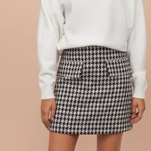 H&M Bouclé skirt